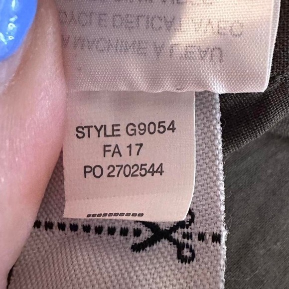 J.Crew Green Floral Paperbag Belted Mini Skirt Sz 8 - Picture 8 of 8